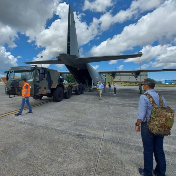 Prove di Avioimbarco per lo Shelter Carrier Truck